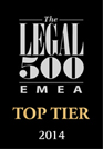 The Legal 500 EMEA Top Tier 2014