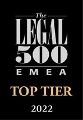 Legal500 - Top Tier 2022